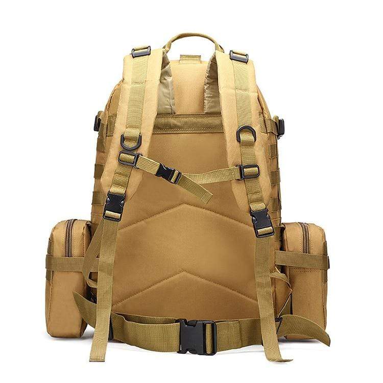 khaki-u.s-marine-corps-backpack-with-additional-attachments-for-hiking-climbing-walking-fishing-camping-back-support