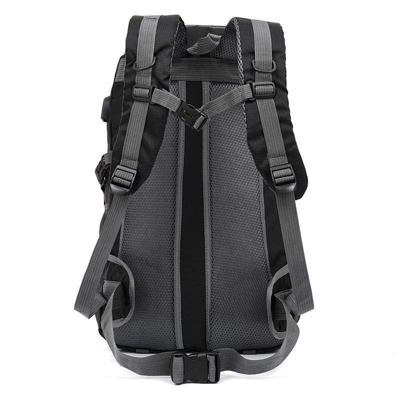 medium-mountain-black-backpack-bag-with-charger-for-camping-walking-hiking-fishing-climbing-back-support