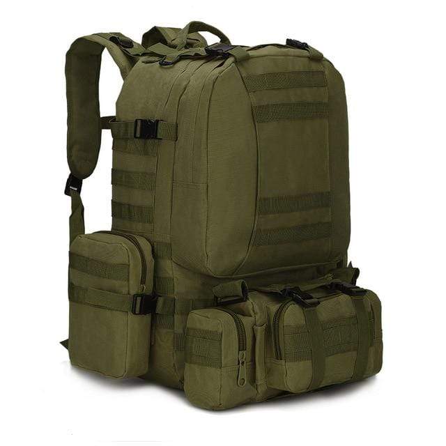 dark-green-u.s-marine-corps-backpack-with-additional-attachments-for-hiking-climbing-walking-fishing-camping