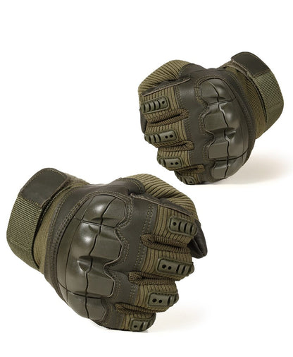 pair-of-commando-special-ops-tactical-hard-strong-green-gloves