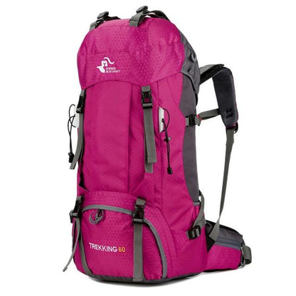 red-waterproof-mountain-climbing-camping-hiking-unisex-backpack